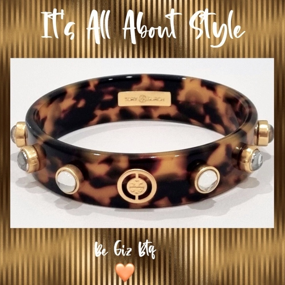 🔥🔥 Tory Burch Authentic Tortoise Bangle At Awesome Prices To Buy Now & Save